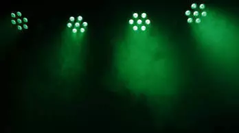 High Power Tri LED 4 Head Par Wash System